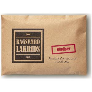 Bagsværd Lakrids Lakrisplate Hindbær 160g