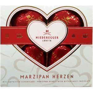 Niederegger Lübeck Marsipan Hjerter 4pk
