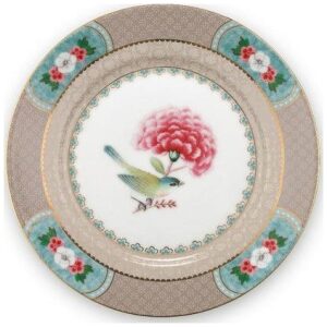 Pip Studio Fat Blushing Birds Khaki 17cm