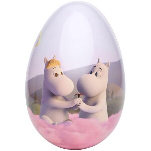 Mummi Påskeegg i Tinn med Smågodt "Rosa sky"