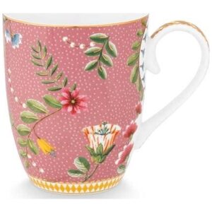 Pip Studio Krus Stor 350ml La Majorelle Rosa