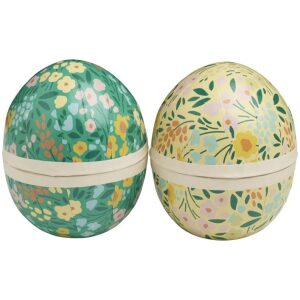 Påskeegg Papp Stående 14cm (Tomt)