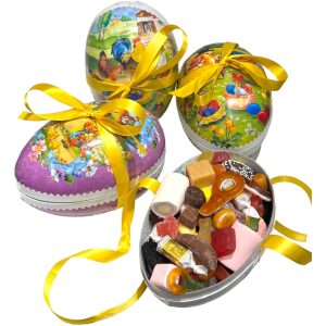 Påskeegg Papp med smågodt