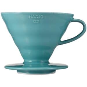 Hario V60 Kaffebrygger Glass 02 Turkis