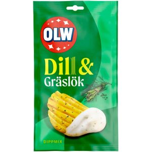 OLW Dill og Gressløk Dip