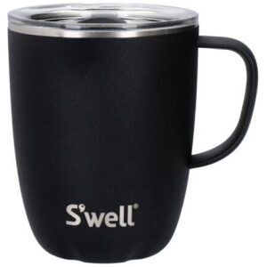 S'well mug with handle Onyx 350ml