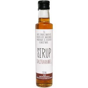 Sirup med smak av salt karamell 250ml