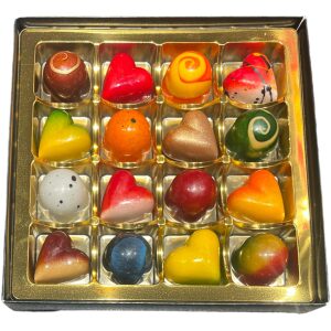 Håndlaget norsk konfekt - 16 biter