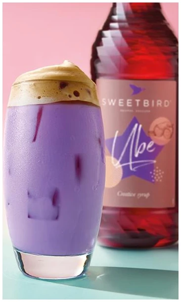 Sweetbird Ube Sirup 1L - Bilde 2