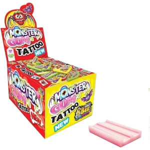 Johny Bee Monster Gum Tattoo