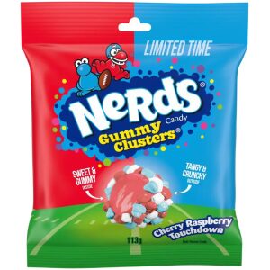Nerds Gummy Clusters Cherry Raspberry Touchdown 113g