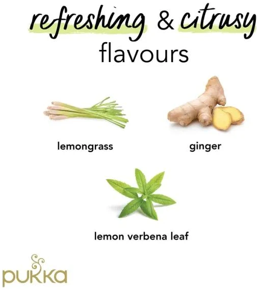 Pukka Lemongrass & Ginger organic - Bilde 2