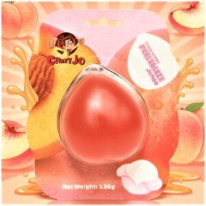 Crazy Jo Peelablezz Jumbo Fersken Gummi 136g