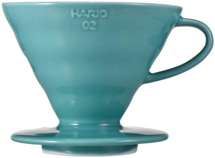 Hario V60 Kaffebrygger Glass 02 Turkis