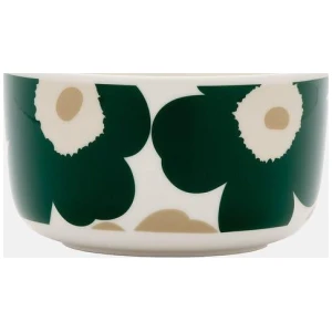 Marimekko skål 0,5L Unikko Green/Beige