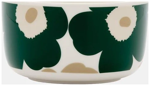 Marimekko skål 0,5L Unikko Green/Beige