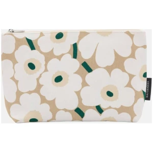 Marimekko Toalettveske Mini Unikko Relle Beige/Green