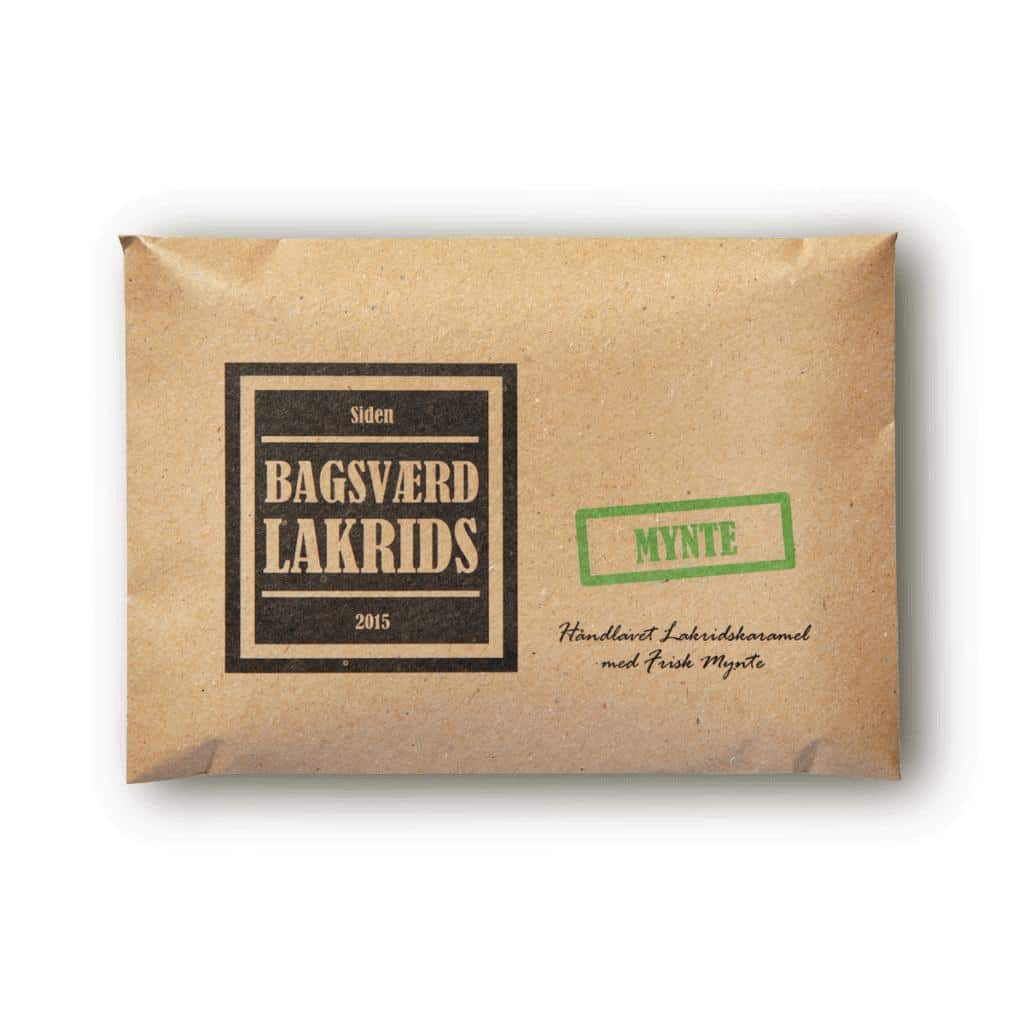 Bagsværd Lakrids Lakrisplate Mynte 160g