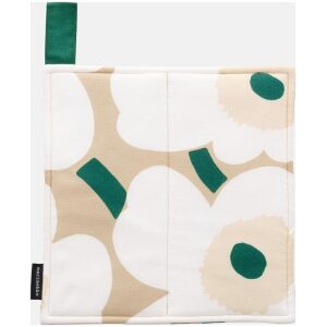 Marimekko Gryteklut Pieni Unikko Beige/Green