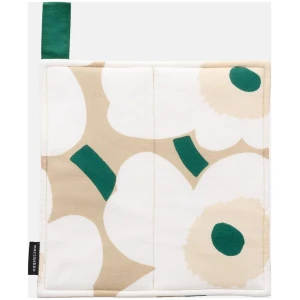 Marimekko Gryteklut Pieni Unikko Beige/Green