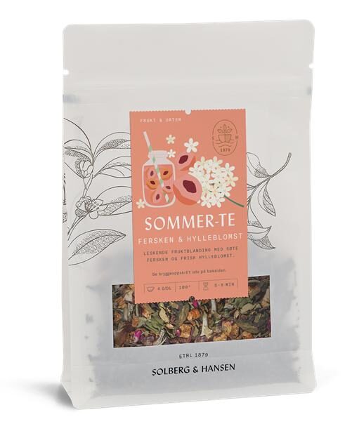 Sommer-te Fersken & Hylleblomst 70g
