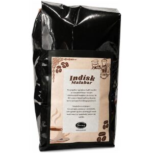 Månedens Kaffe Indisk Malabar Hele Bønner 250g