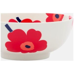 Marimekko Skål Oiva/Unikko Rød 1,3L