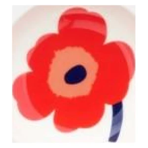 Marimekko Fat Oiva/Unikko Rød 9cm