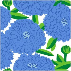 Marimekko Servietter Kaffe Primavera Sininen