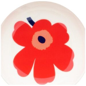 Marimekko Fat Oiva/Unikko Rød 13cm