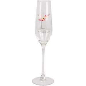 Champagneglass "O'jul med din glede"