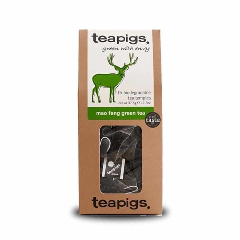 teapigs. Mao Feng Green Tea 15 temples