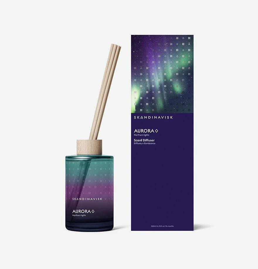 Skandinavisk diffuser AURORA 200ml - Bilde 2