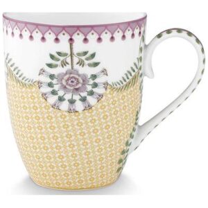 Pip Studio Krus Large 350ml Lily & Lotus Gul