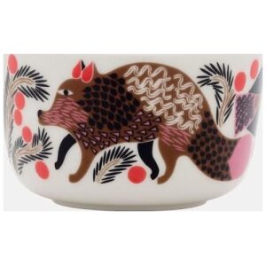 Marimekko skål 0,25L Ketunmarja Brown/Pink