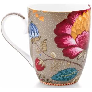 Pip Studio Krus Large 350ml Blooming Tales Fantasy Khaki