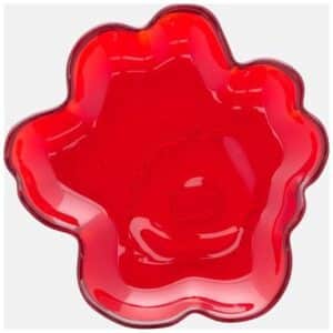 Marimekko Unikko Glass Fat 13 cm Rød