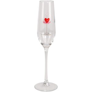 Champagneglass "La Kjærligheten Boble!"