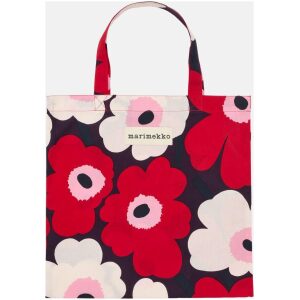 Marimekko tøynett Pieni Unikko Purple/Red/Pink