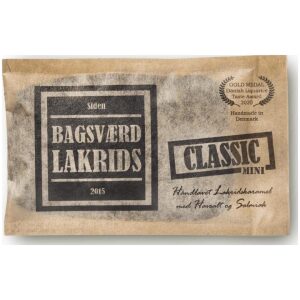 Bagsværd Lakrids Lakrisplate Liten - Classic 40g