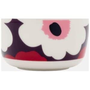 Marimekko skål Unikko Purple/Pink/Red 0,25L
