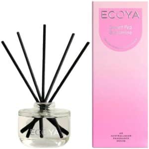 Ecoya Mini Reed Duftpinner Sweet Pea & Jasmine 50ml