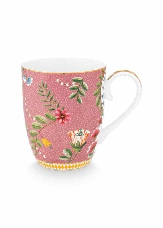 Pip Studio Krus Large 350ml La Majorelle Rosa
