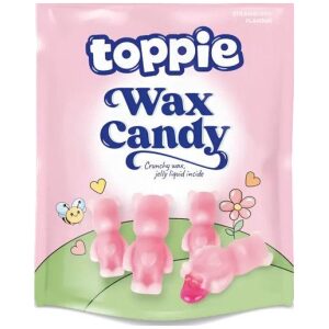 Toppie Wax Candy Bear Strawberry 40g
