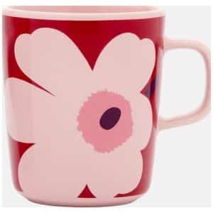 Marimekko krus 0,25L Unikko Rød/Rosa
