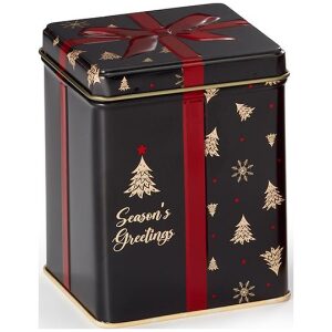 Teboks 100gr "Season's Greetings" Svart