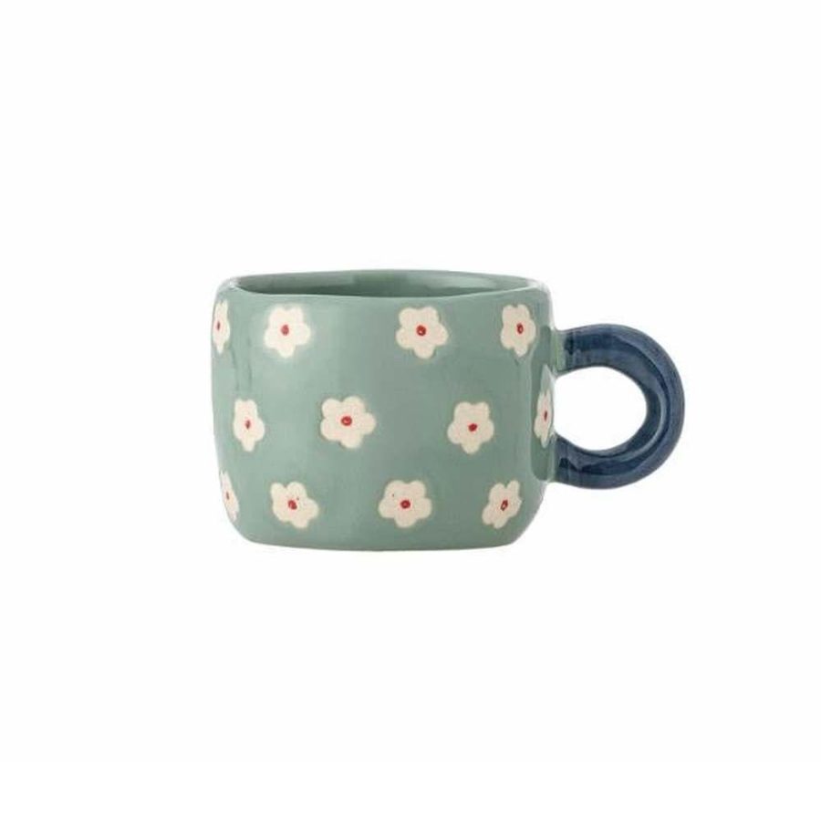 Bloomingville Krus Mini Nini 100ml Blå Blomster