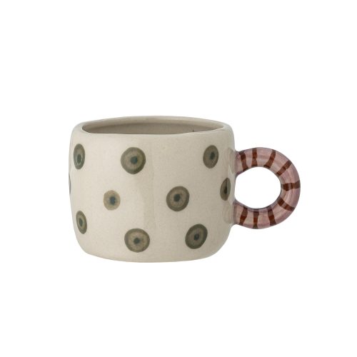 Bloomingville Krus Mini Nini 100ml Hvit Prikker