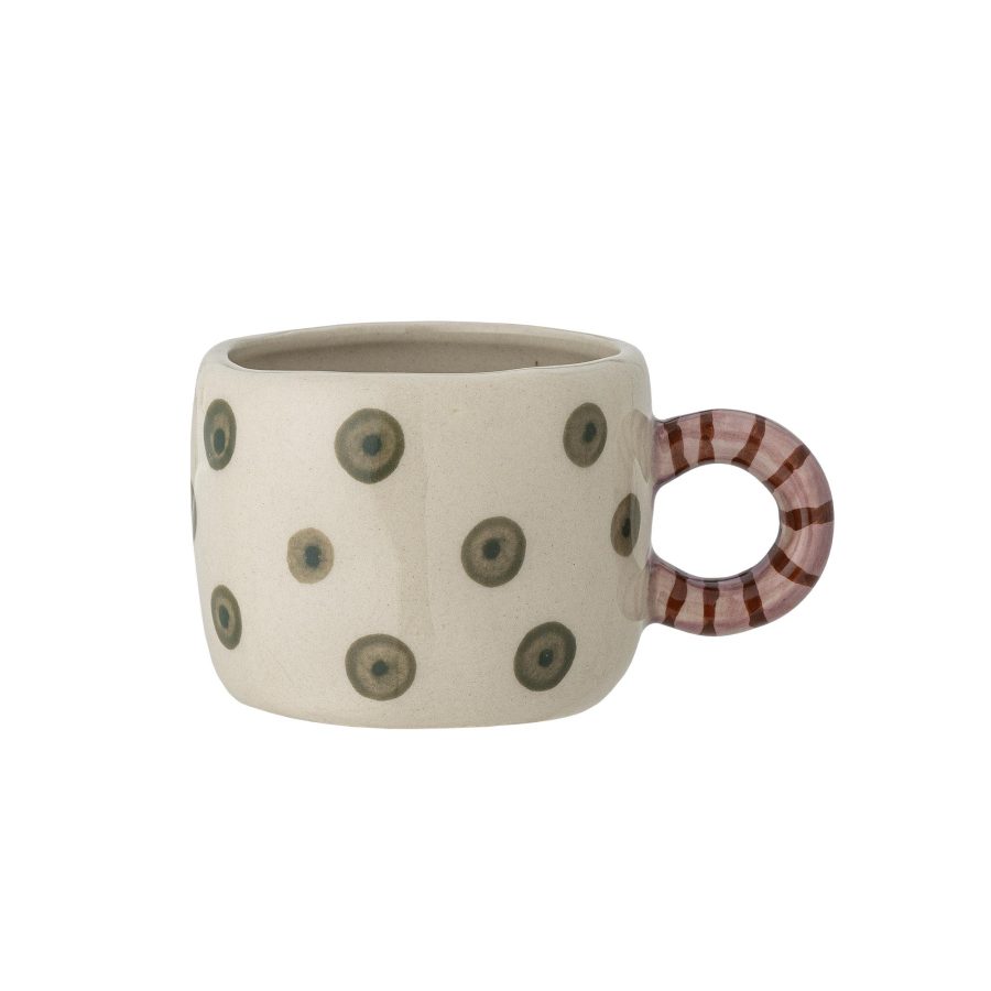 Bloomingville Krus Mini Nini 100ml Hvit Prikker