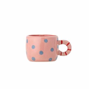 Bloomingville Krus Mini Nini 100ml Rosa Prikker
